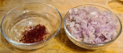 Saffron and Shallots