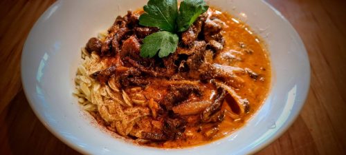 Stronger Stroganoff